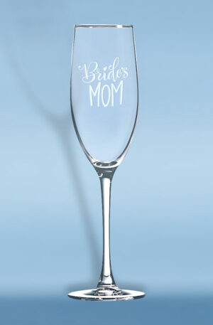 Engraved Champagne Flute