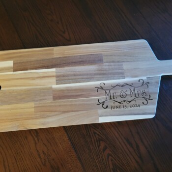 Custom Engraved Charcuterie Board Custom Engraved Charcuterie Board