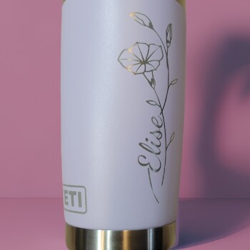 Custom Engraved Tumbler Yeti Engraving Calgary